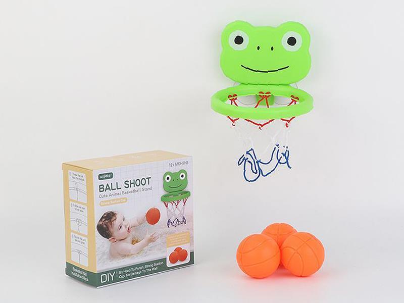Bathroom Basketball Box Frog (3 Balls)