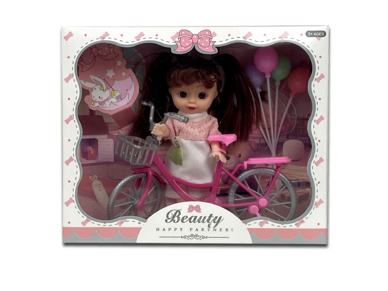 A 6-Inch Girl Playing House