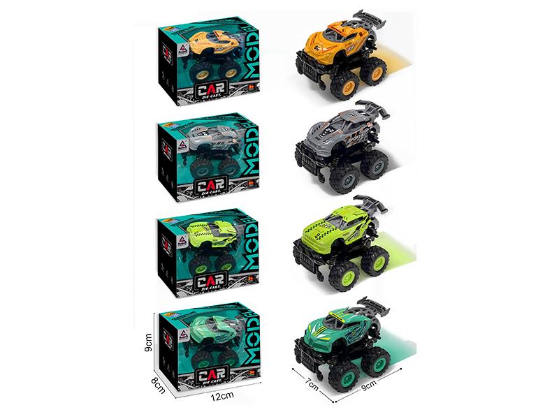 Alloy Large-Wheel Racing Car 1PCS