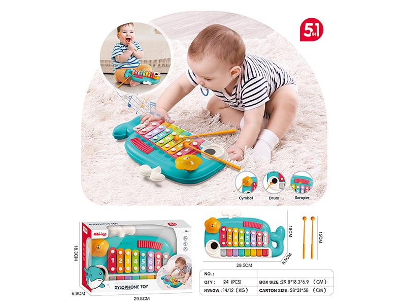 Whale Xylophone Toy