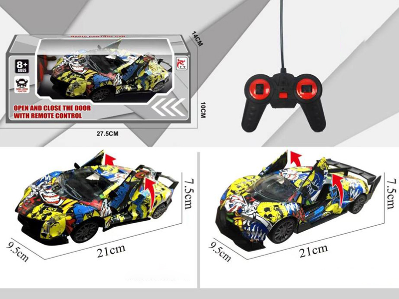 27Mhz 1:24 5-Channel Remote Control One Key Door Opening Simulation Sports Car(Not Including Batteries)
