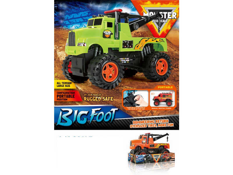 1:10 Wind And Fire Wheel Jeep Inertia Car