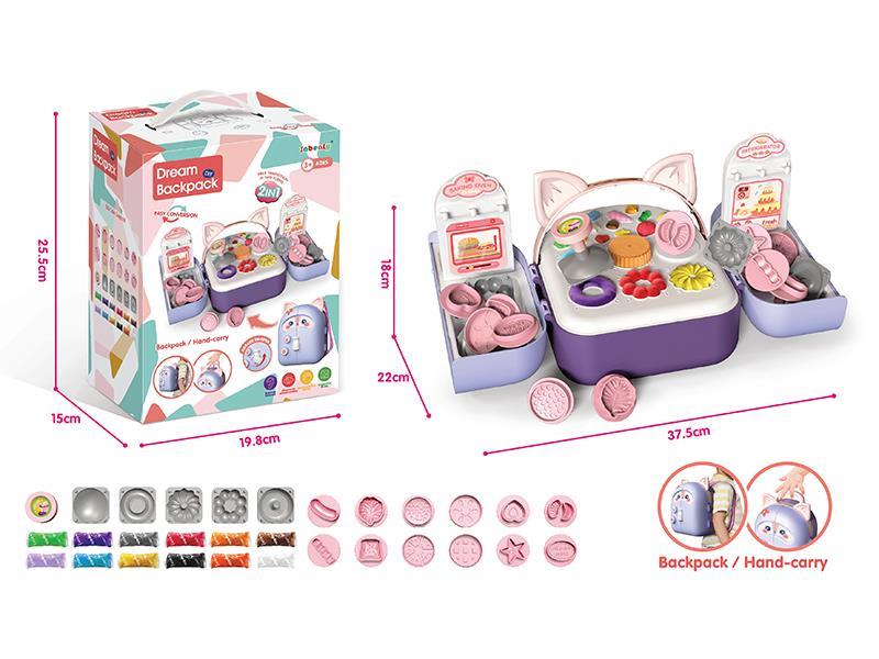 Multifunctional Knapsack Colored Mud