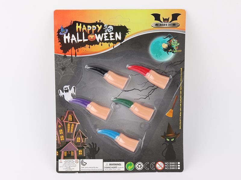 Halloween False Nail 5PCS