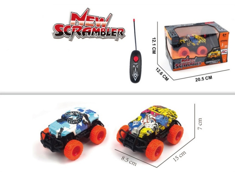 2-Channel  Remote Control Mini Car