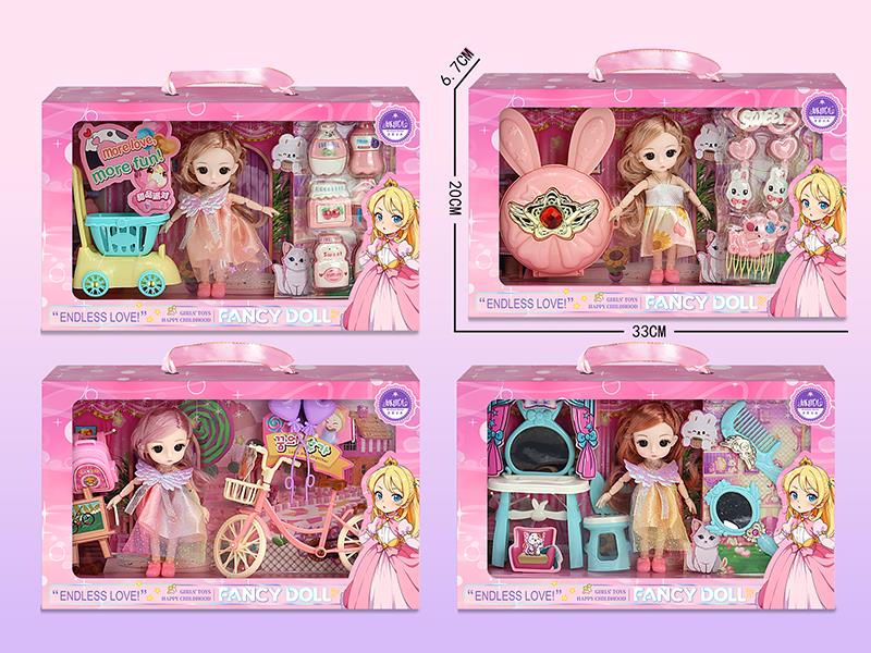 Fashion Doll Play House Toys