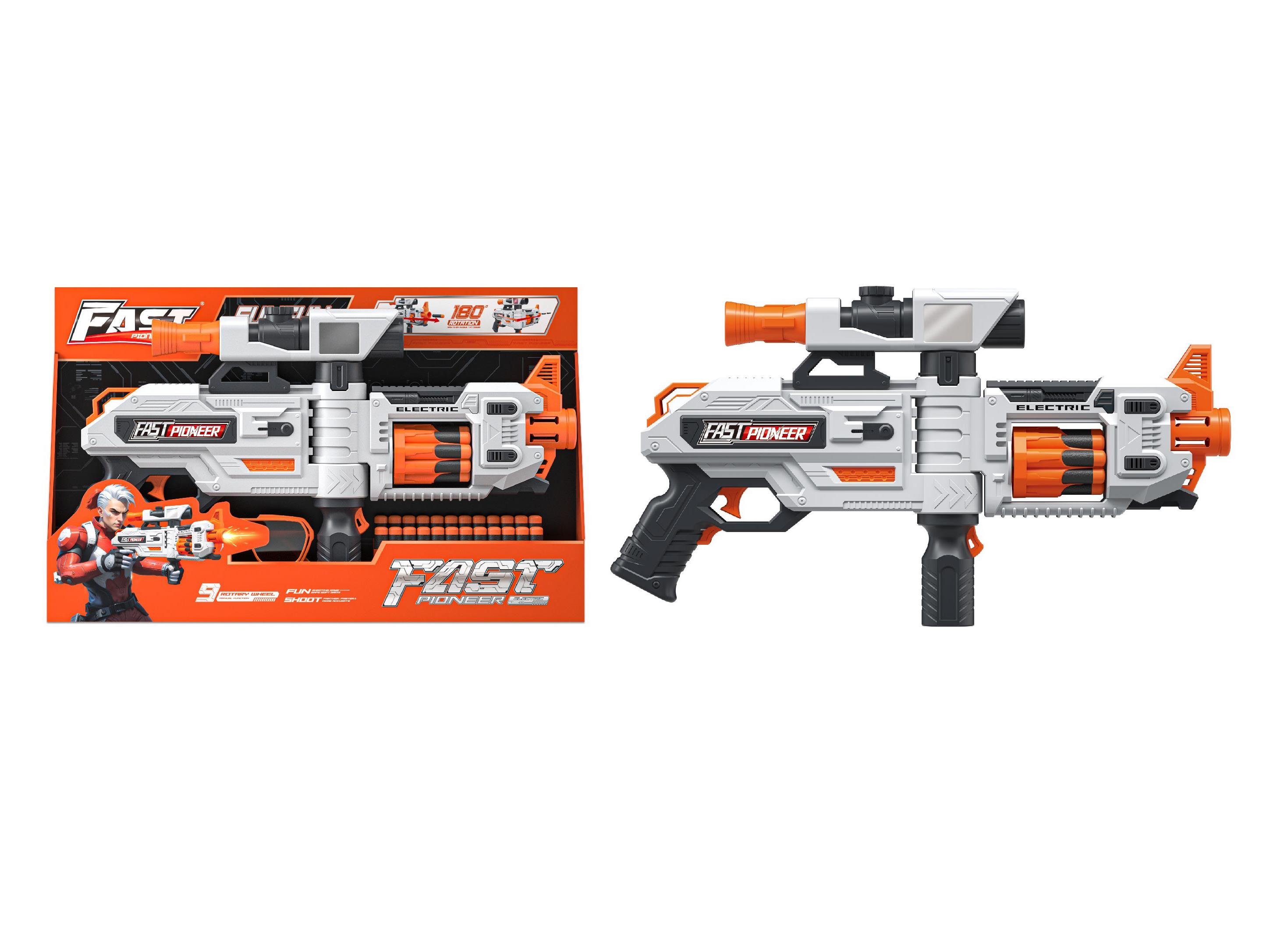 Electric - Soft Bullet Gun With A Turning Tip