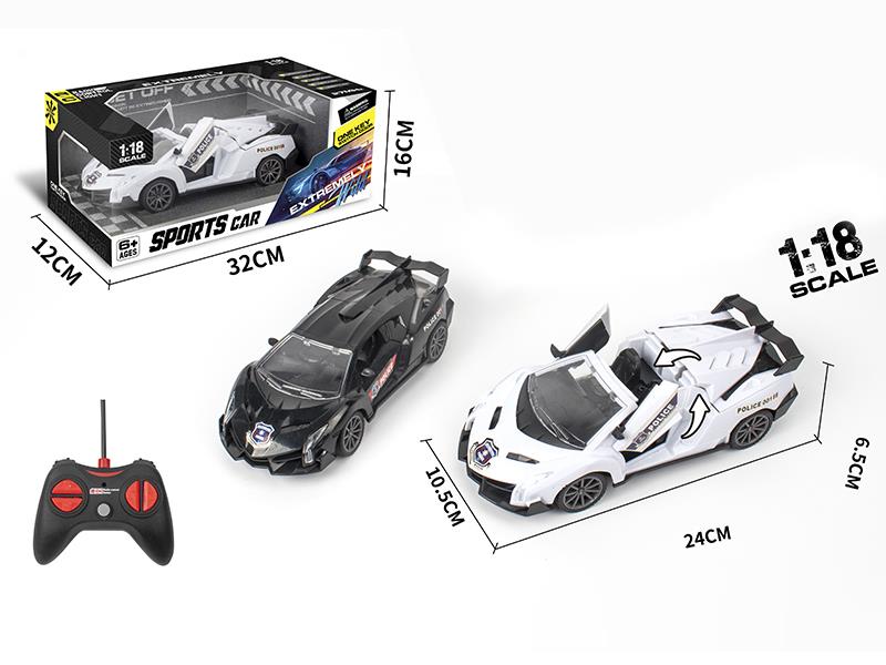 1:18 5-Channel Remote Control Convertible Car(One Key Open The Door)