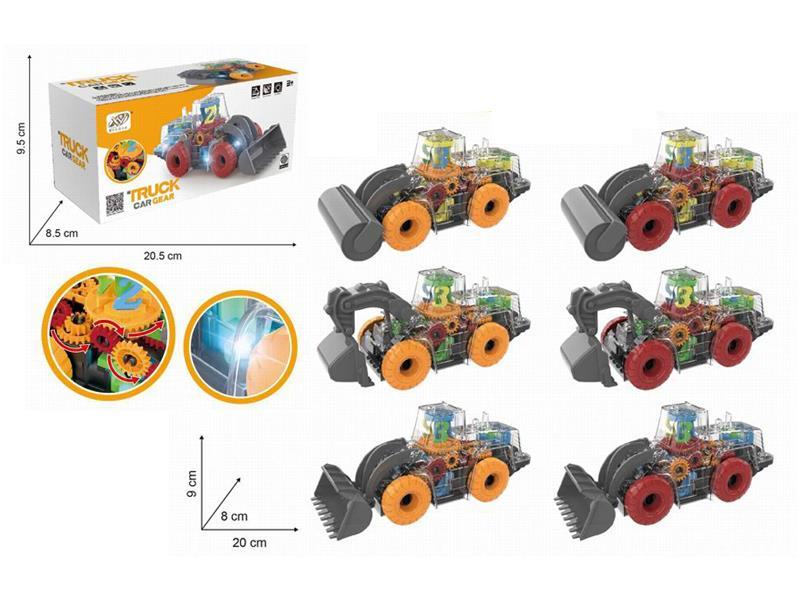 B/O Go And Bump Gear Engineering Vehicle