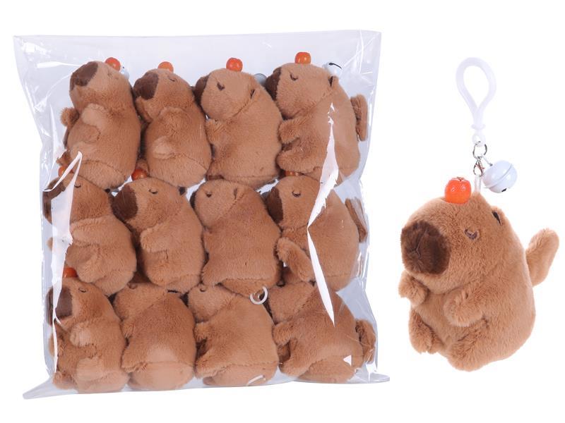 Wagging Tail Capybara Kaychains