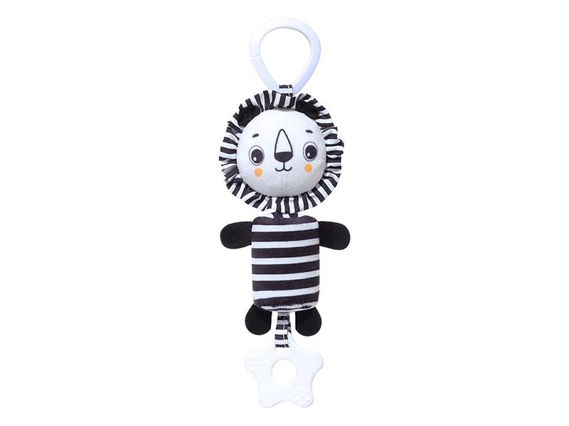 Black And White Baby Stroller Hanging Toy - Lion