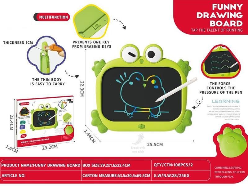 LCD Frog Drawing Board