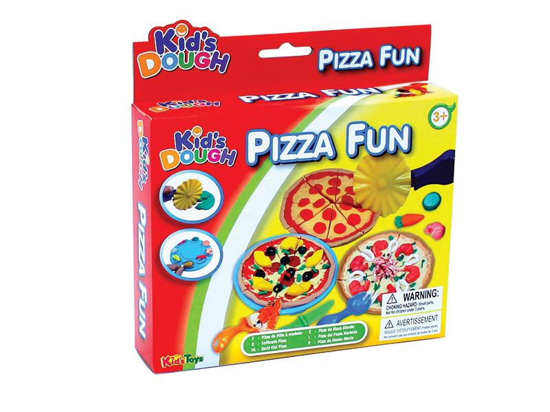 Colored Clay Pizza Set