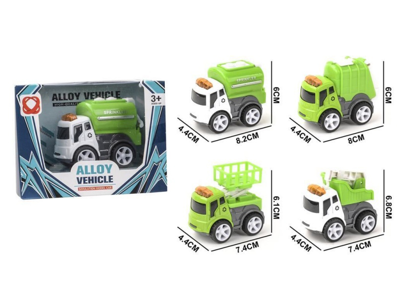 Inertial Environmental Sanitation Alloy Vehicle