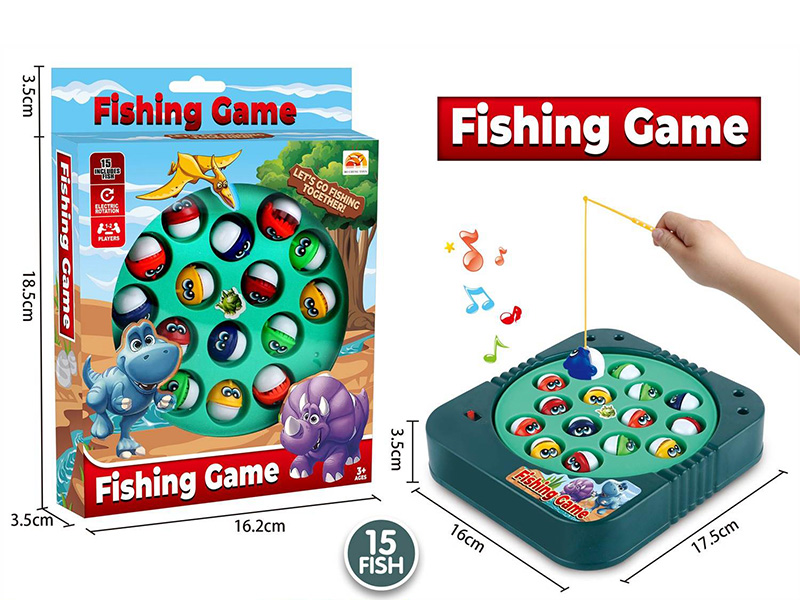 Electric Fishing Game With Music(15 Fish)