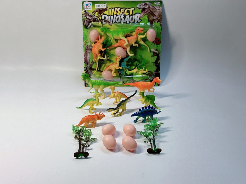 Pvc Simulation Dinosaur 14Pcs