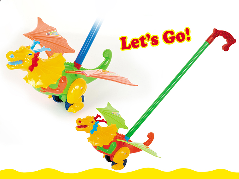 Hand Push Dinosaur Toy