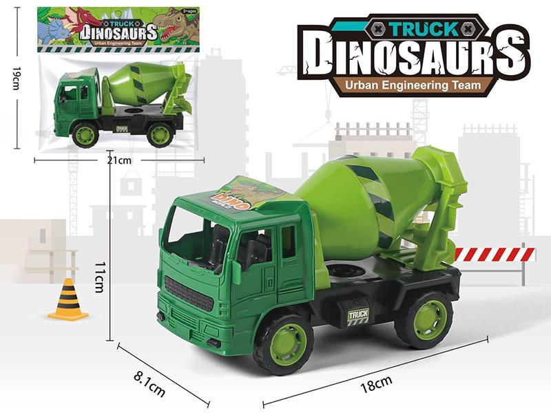 Friction Dinosaur Concrete Mixer