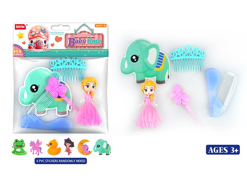 Adornment Toys + Princess Doll
