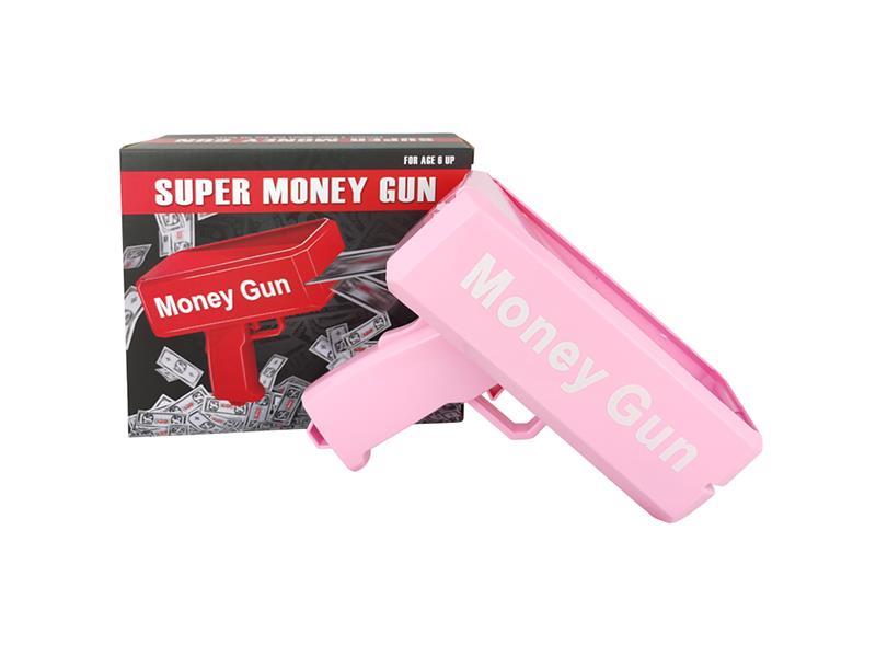Pink Money Spray Gun+100 Banknotes