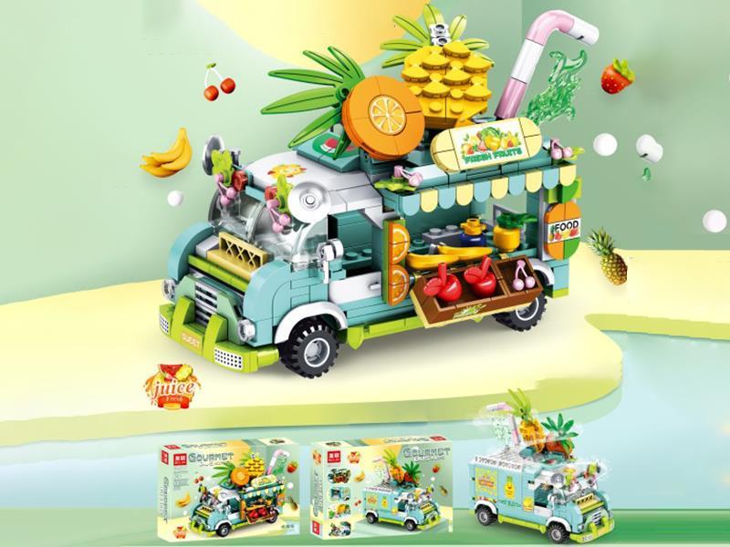 Fruit Car Building Blocks 540pcs