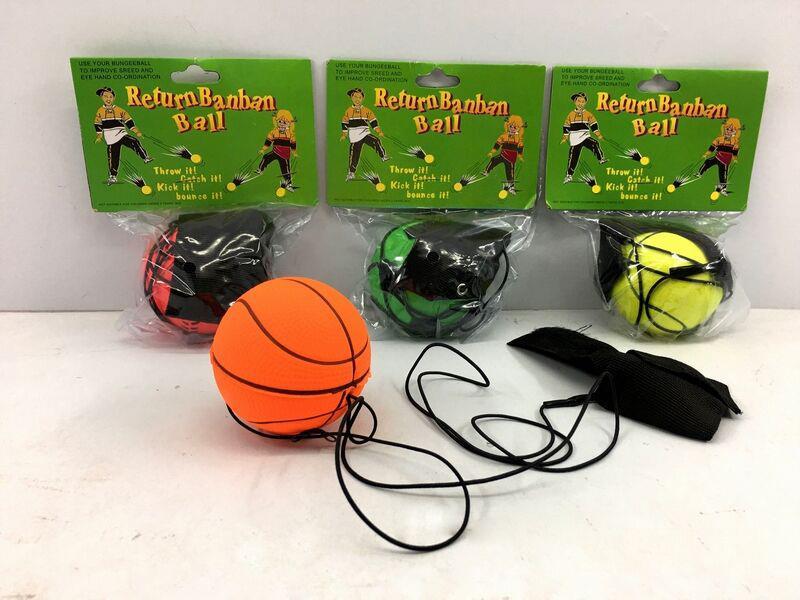 6.3cm Rubber Wrist Bouncing Ball