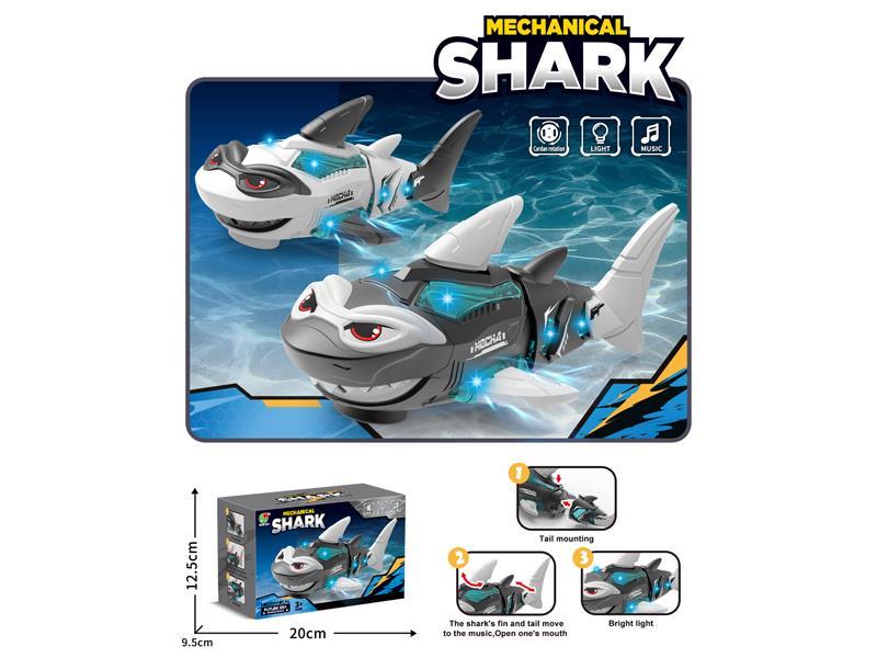 B/O Go And Bump Mechanical Shark With Light And Sound