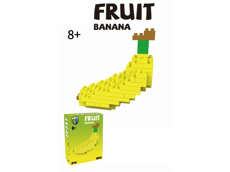Banana Building Block Fruit Series 98 PCS