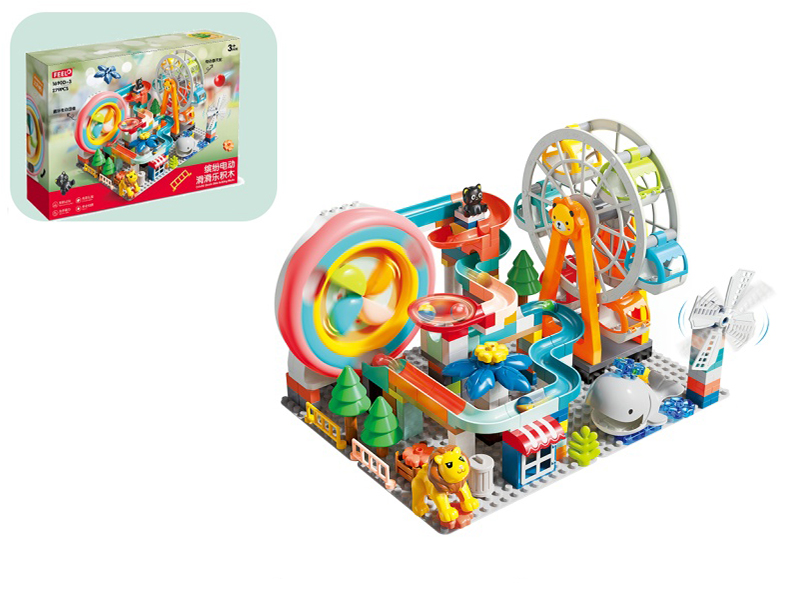 279pcs Slide Building Blocks