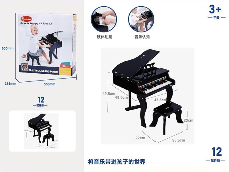 A Beautiful Grand Piano (Back)