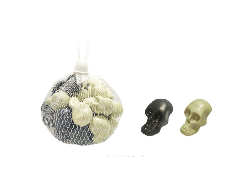 Halloween Blow Bottle Skull, 30Pcs