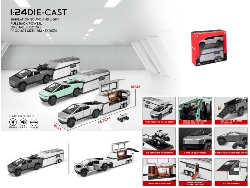 1:24 Tesla Pickup Rv