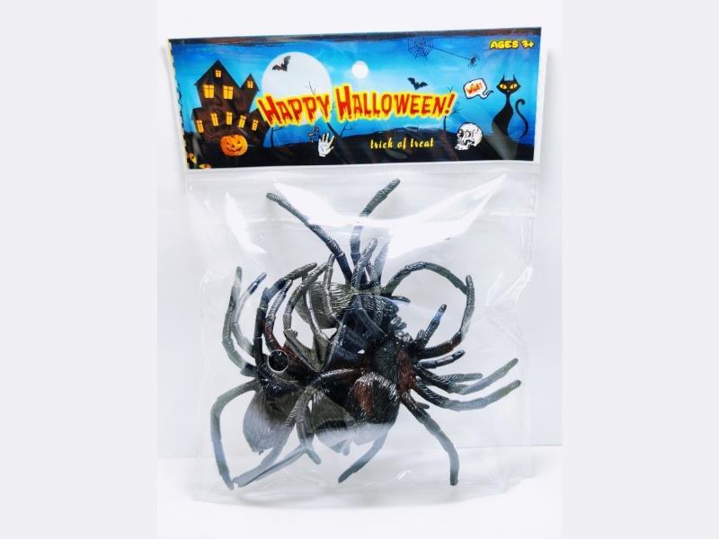 Halloween Spider, 4Pcs [Glow-In-The-Dark]