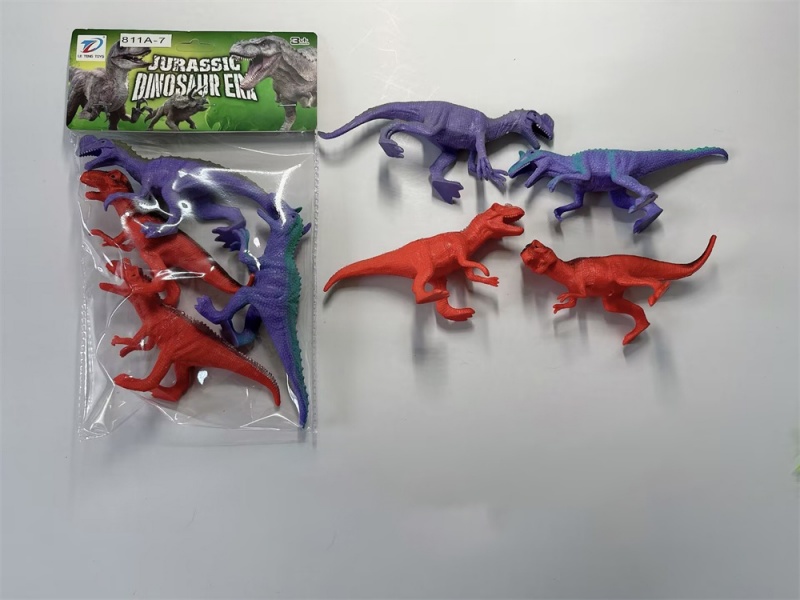 Pvc Dinosaur Set 4Pcs