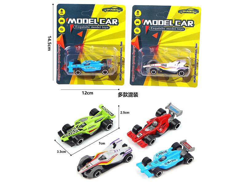 1:64 Slide Alloy Equation Racing Car