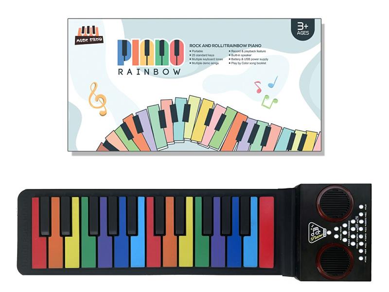 25 Keys Rainbow Piano