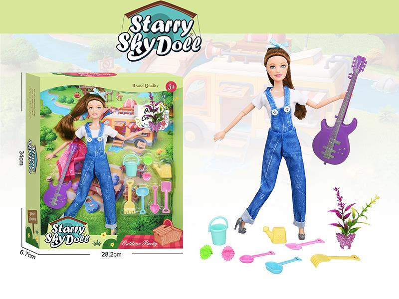 11.5 Inch 11-Joints Fashion Doll Outdoor Spring Outing Series