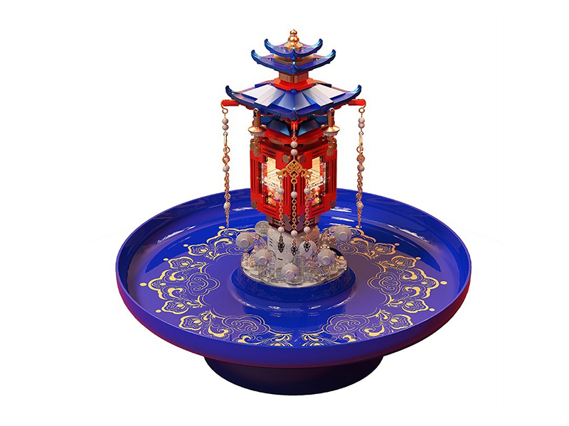 Oil Lamp Building Blocks 492PCS