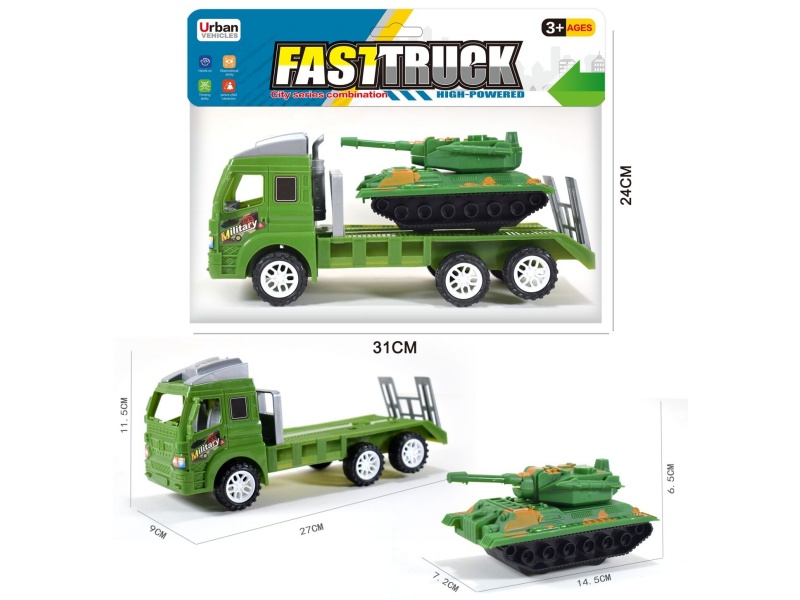 Friction Tow Truck With Slide Tank