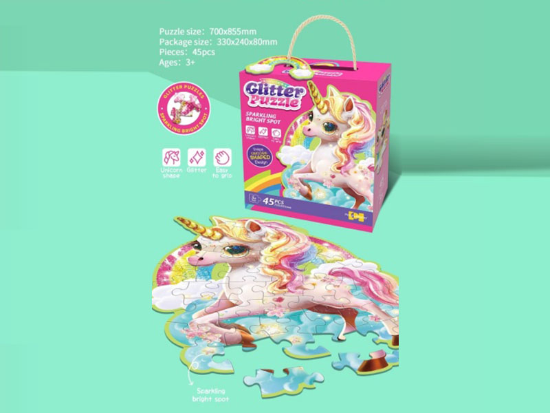 45 Pieces Of The Unicorn Puzzle