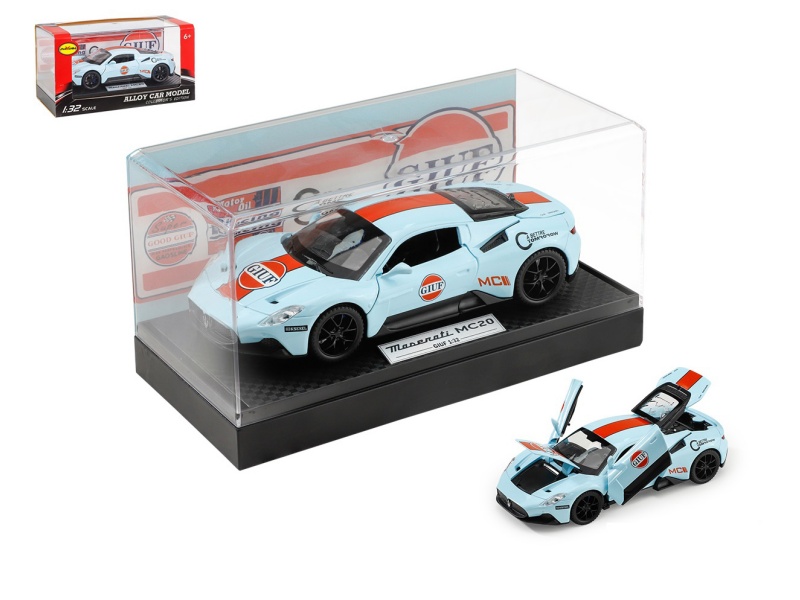 1:32 Maserati MC20(Gulf Version) Alloy Car Model