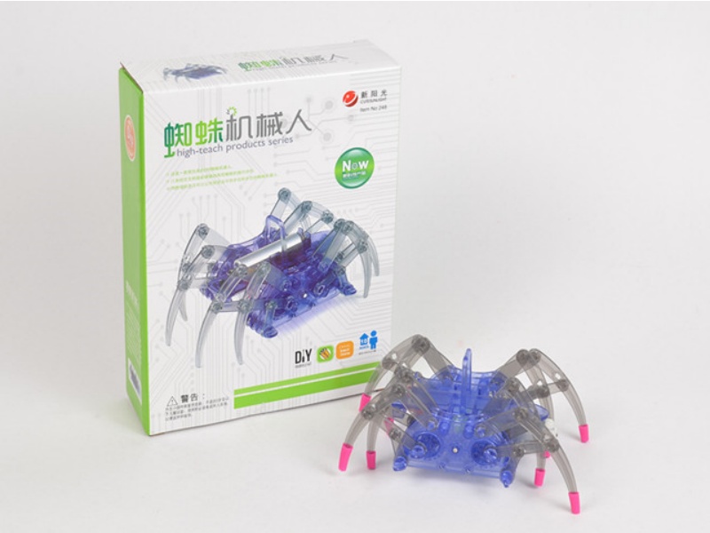 Electric Spider Robot (Self-Assembling Toy)