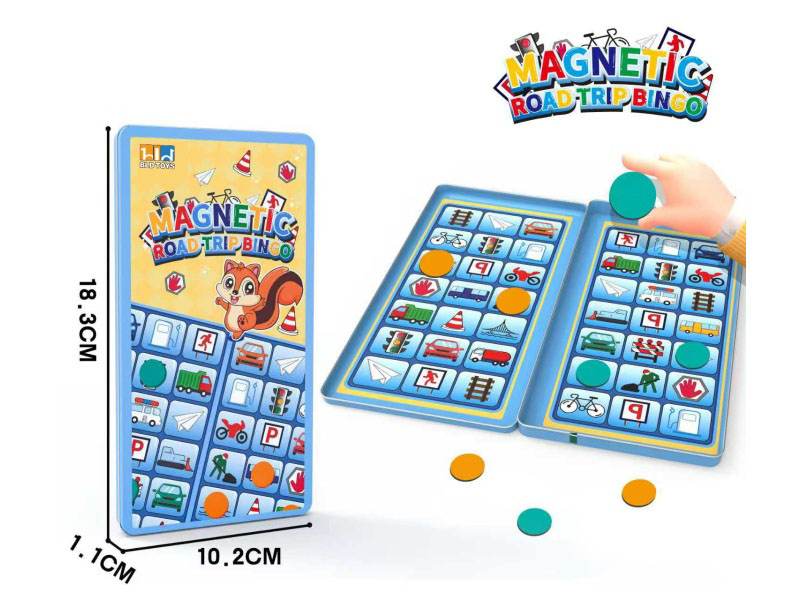 Magnetic Road Trip Bingo