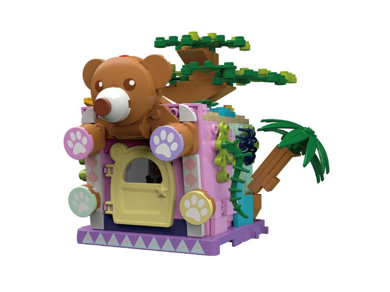 Building Blocks: Jungle Bear House