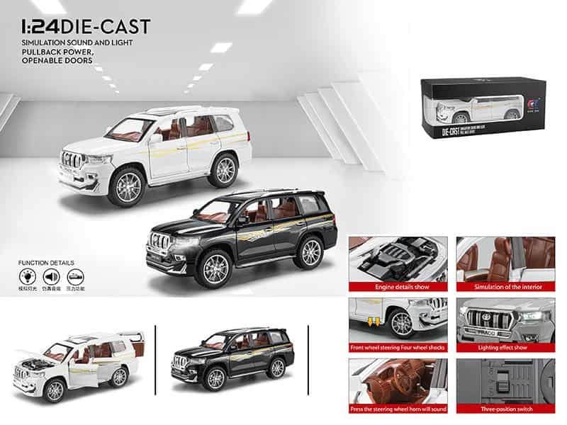 1:24 Prado Alloy Car Model