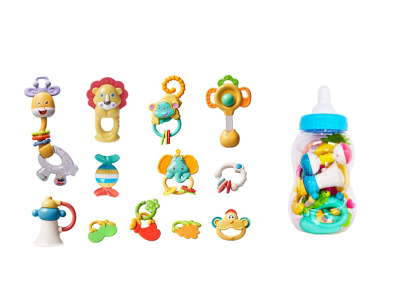 12PCS Baby Rattle Set
