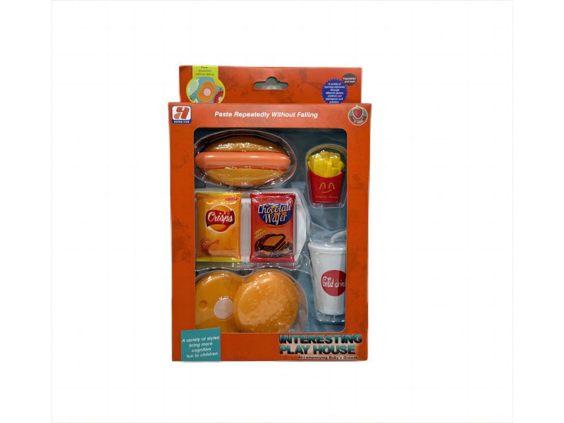 Play House Burger Set 8 Pcs.