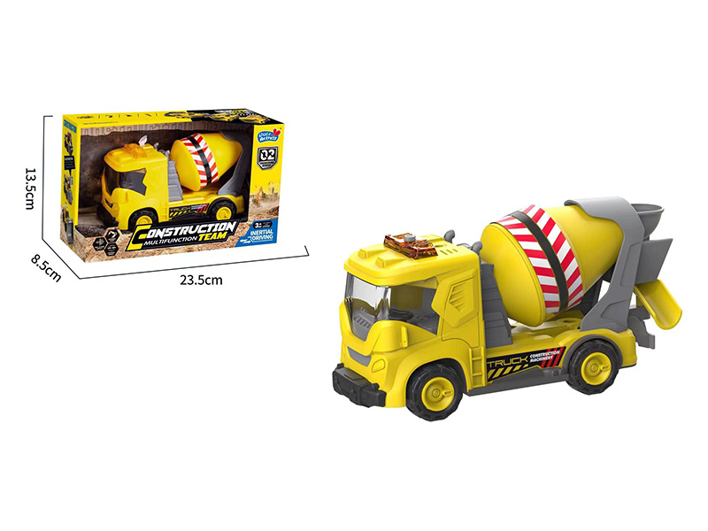 Friction Engineering Truck With Sound And Light(Mixing Truck)