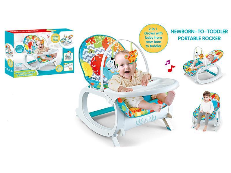 Multifunctional Baby Rocking Chair +  Dinner Plate(With Music)