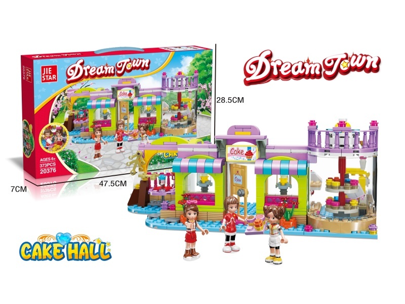 Building Blocks: 373 PCS For The Cake Shop